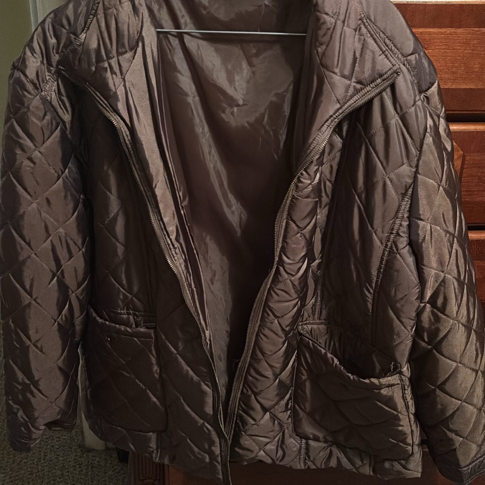 Quilted Brown Jacket